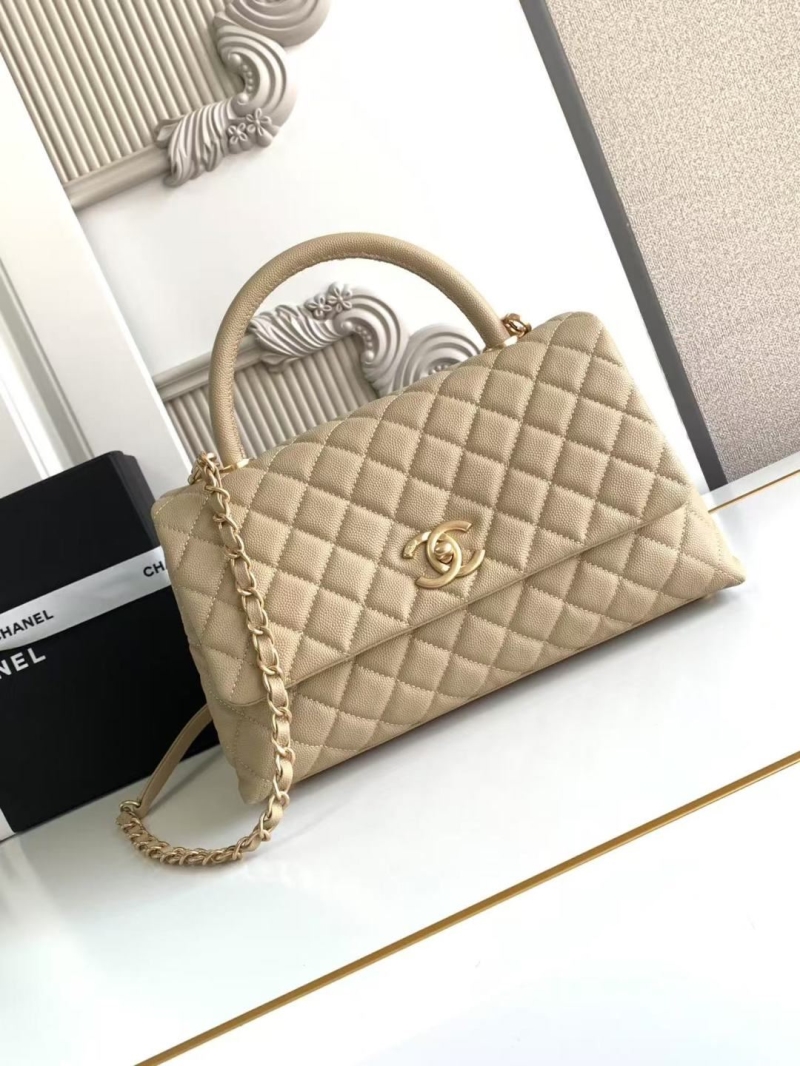 Ch**el top handle bags
